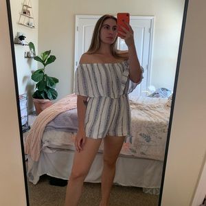 Off the Shoulder Romper